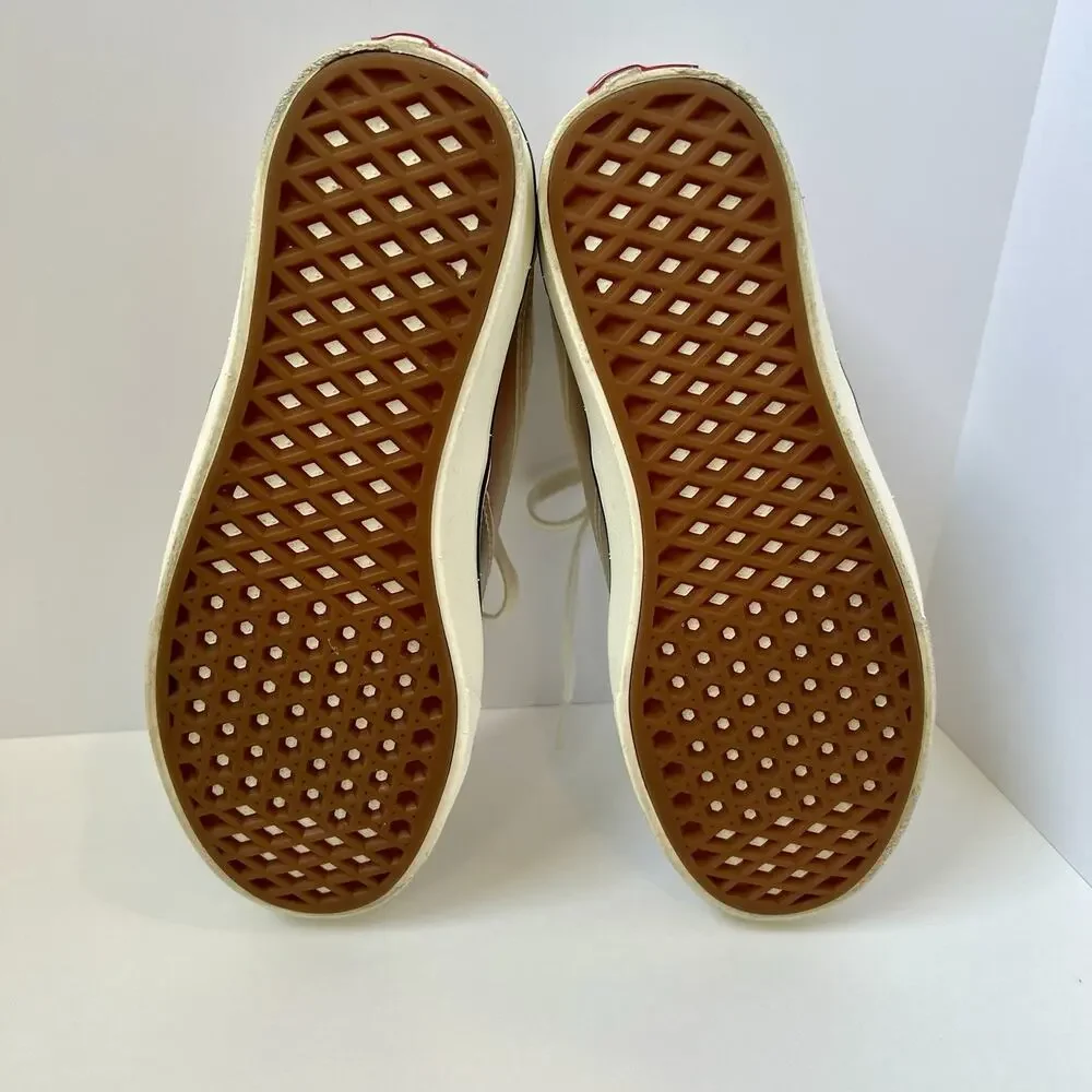 Vans ComfyCush Slip-Skool Canvas True Navy Red Shoes Mens Size 7, Women’s 8.5